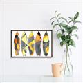 Picture of Colorful Surfboards _GroupedProduct_Rectangle_Landscape_Canvas_Framed_
