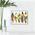 Picture of Colorful Surfboards _GroupedProduct_Rectangle_Landscape_Canvas_Framed_