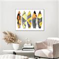 Picture of Colorful Surfboards _GroupedProduct_Rectangle_Landscape_Canvas_Framed_