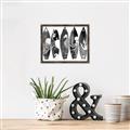 Picture of B&W Surfboards _GroupedProduct_Rectangle_Landscape_Canvas_Framed_