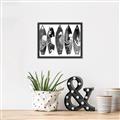 Picture of B&W Surfboards _GroupedProduct_Rectangle_Landscape_Canvas_Framed_