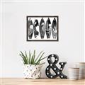 Picture of B&W Surfboards _GroupedProduct_Rectangle_Landscape_Canvas_Framed_