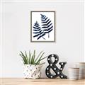 Picture of Two Blue Ferns _GroupedProduct_Rectangle_Portrait_Canvas_Framed_