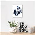 Picture of Two Blue Ferns _GroupedProduct_Rectangle_Portrait_Canvas_Framed_