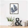 Picture of Two Blue Ferns _GroupedProduct_Rectangle_Portrait_Canvas_Framed_