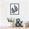 Picture of Two Blue Ferns _GroupedProduct_Rectangle_Portrait_Canvas_Framed_