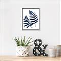Picture of Two Blue Ferns _GroupedProduct_Rectangle_Portrait_Canvas_Framed_