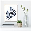 Picture of Two Blue Ferns _GroupedProduct_Rectangle_Portrait_Canvas_Framed_