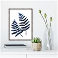 Picture of Two Blue Ferns _GroupedProduct_Rectangle_Portrait_Canvas_Framed_