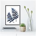 Picture of Two Blue Ferns _GroupedProduct_Rectangle_Portrait_Canvas_Framed_