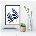 Picture of Two Blue Ferns _GroupedProduct_Rectangle_Portrait_Canvas_Framed_
