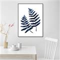 Picture of Two Blue Ferns _GroupedProduct_Rectangle_Portrait_Canvas_Framed_