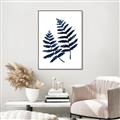 Picture of Two Blue Ferns _GroupedProduct_Rectangle_Portrait_Canvas_Framed_
