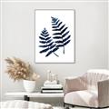 Picture of Two Blue Ferns _GroupedProduct_Rectangle_Portrait_Canvas_Framed_