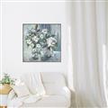 Picture of Shades of Blue _GroupedProduct_Square_Canvas_Framed_