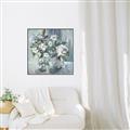 Picture of Shades of Blue _GroupedProduct_Square_Canvas_Framed_