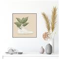 Picture of Plant Shoe Beige _GroupedProduct_Square_Canvas_Framed_