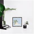 Picture of Plant Shoe Blue II _GroupedProduct_Square_Canvas_Framed_