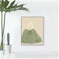 Picture of Green Fashion _GroupedProduct_Rectangle_Portrait_Canvas_Framed_