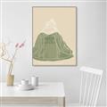 Picture of Green Fashion _GroupedProduct_Rectangle_Portrait_Canvas_Framed_