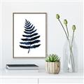 Picture of Blue Fern _GroupedProduct_Rectangle_Portrait_Canvas_Framed_