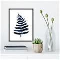 Picture of Blue Fern _GroupedProduct_Rectangle_Portrait_Canvas_Framed_