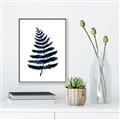 Picture of Blue Fern _GroupedProduct_Rectangle_Portrait_Canvas_Framed_