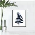 Picture of Blue Fern _GroupedProduct_Rectangle_Portrait_Canvas_Framed_