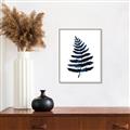 Picture of Blue Fern _GroupedProduct_Rectangle_Portrait_Canvas_Framed_