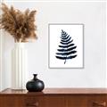 Picture of Blue Fern _GroupedProduct_Rectangle_Portrait_Canvas_Framed_