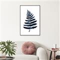 Picture of Blue Fern _GroupedProduct_Rectangle_Portrait_Canvas_Framed_