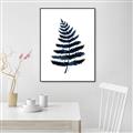 Picture of Blue Fern _GroupedProduct_Rectangle_Portrait_Canvas_Framed_