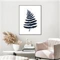 Picture of Blue Fern _GroupedProduct_Rectangle_Portrait_Canvas_Framed_