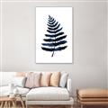 Picture of Blue Fern _GroupedProduct_Rectangle_Portrait_Canvas_Framed_