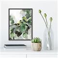 Picture of Birds in the Braches _GroupedProduct_Rectangle_Portrait_Canvas_Framed_