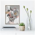Picture of Color Block Plants I  _GroupedProduct_Rectangle_Portrait_Canvas_Framed_