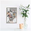 Picture of Color Block Plants I  _GroupedProduct_Rectangle_Portrait_Canvas_Framed_
