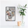 Picture of Color Block Plants I  _GroupedProduct_Rectangle_Portrait_Canvas_Framed_