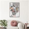 Picture of Color Block Plants I  _GroupedProduct_Rectangle_Portrait_Canvas_Framed_