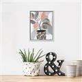 Picture of Color Block Plants II _GroupedProduct_Rectangle_Portrait_Canvas_Framed_
