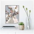 Picture of Color Block Plants III _GroupedProduct_Rectangle_Portrait_Canvas_Framed_