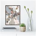 Picture of Color Block Plants III _GroupedProduct_Rectangle_Portrait_Canvas_Framed_