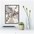 Picture of Color Block Plants III _GroupedProduct_Rectangle_Portrait_Canvas_Framed_