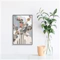 Picture of Color Block Plants III _GroupedProduct_Rectangle_Portrait_Canvas_Framed_