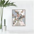 Picture of Color Block Plants III _GroupedProduct_Rectangle_Portrait_Canvas_Framed_