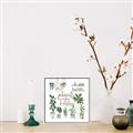Picture of Plants make me a happy _GroupedProduct_Square_Canvas_Framed_