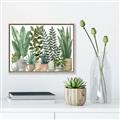 Picture of Plant Party _GroupedProduct_Rectangle_Landscape_Canvas_Framed_