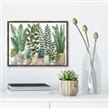 Picture of Plant Party _GroupedProduct_Rectangle_Landscape_Canvas_Framed_