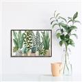 Picture of Plant Party _GroupedProduct_Rectangle_Landscape_Canvas_Framed_