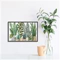 Picture of Plant Party _GroupedProduct_Rectangle_Landscape_Canvas_Framed_